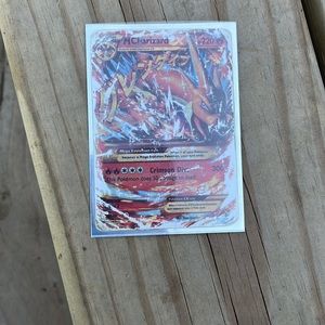 Mcharizard Pokemone Trading Card